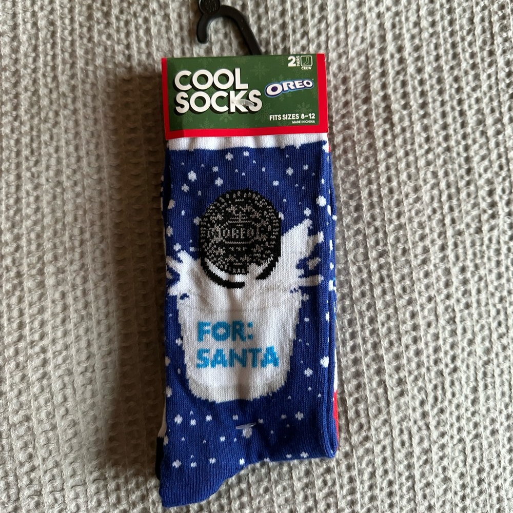 ✨3/$15✨ Oreo Christmas Socks NWT